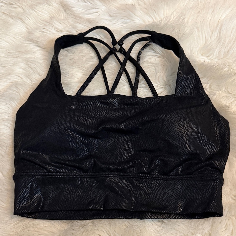 BuffBunny Black Sports Bra